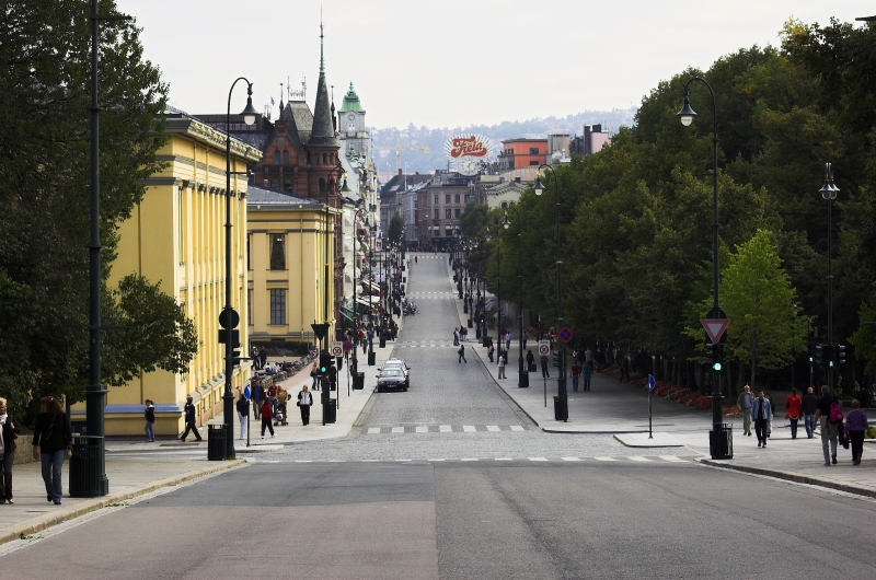 Karl Johans gate i Oslo